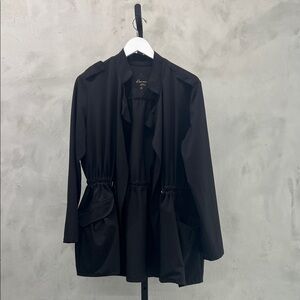 Kenzo Black Trench Coat